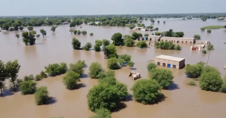 পাকিস্তানের ভয়াবহ বন্যা